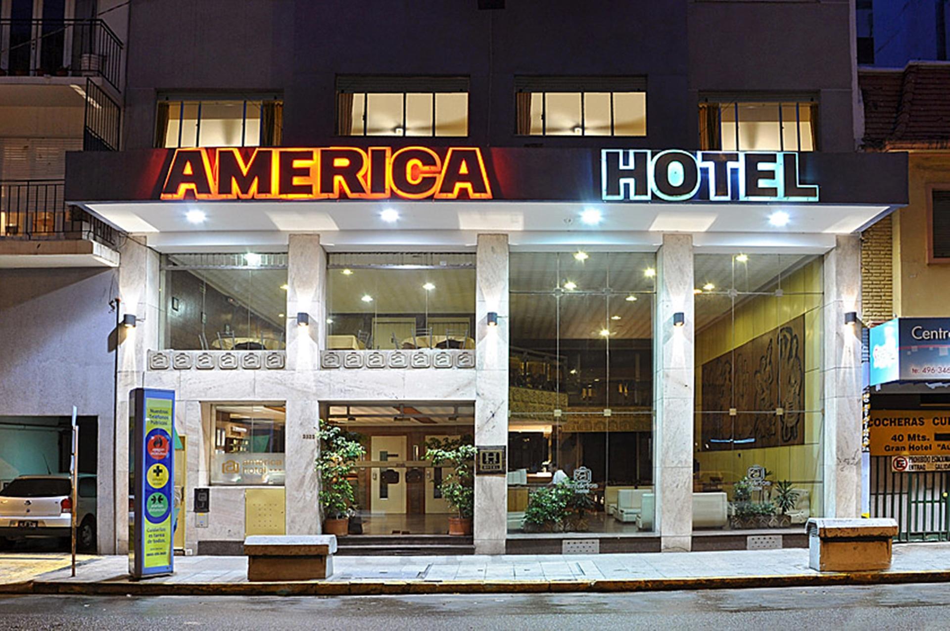 Hotel America Mar del Plata Exterior foto